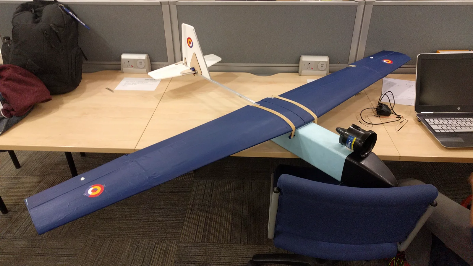 Final fully assembled aircraft
